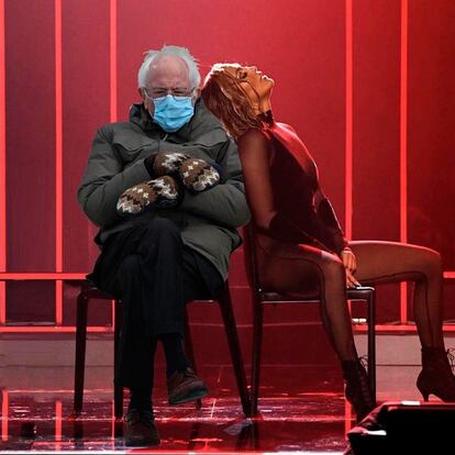 Meme de Bernie y J. Lo