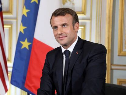 El presidente francés Emmanuel Macron.