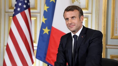 El presidente francés Emmanuel Macron.