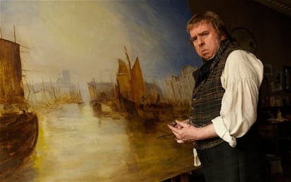 Timothy Spall, la película 'Mr turner'.