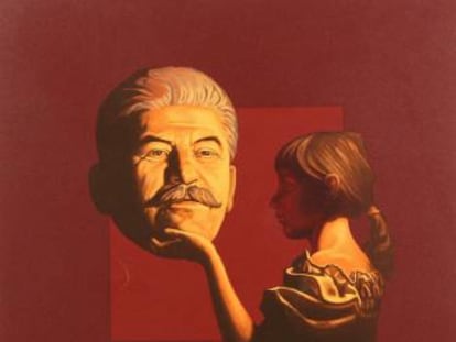 'Girl and Stalin', de Vitalii Komar & Aleksandr Melamid.