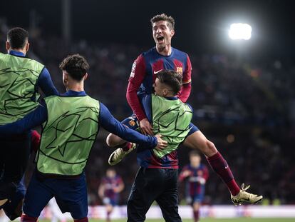 Sergi Roberto, en el último partido del Barcelona en la Champions ante el Nápoles.