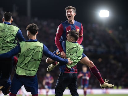 Sergi Roberto, en el último partido del Barcelona en la Champions ante el Nápoles.