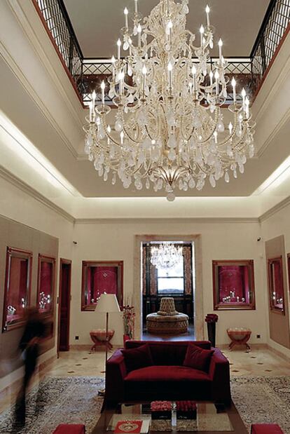 Salón del Museo Patek, en Ginebra