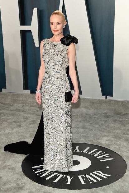 Kate Bosworth, con vestido de Ralph & Russo y maquilada por Chanel.