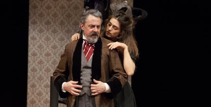 Escena de Tristana, adaptación de la obra de Benito Pérez Galdós.