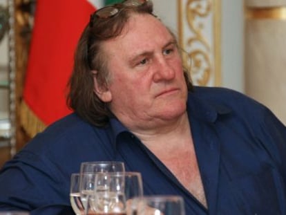 Gerard Depardieu, el actor francés nacionalizado ruso.