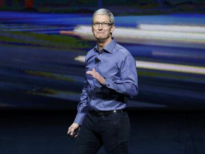 Tim Cook, consejero delegado de Apple.