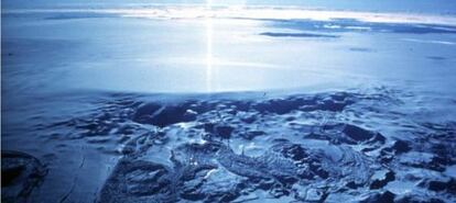 El volcán Bardarbunga, bajo el glaciar Vatnajokull, en el suroeste del país.