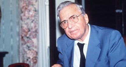 Licio Gelli, dirigente de la logia masónica P2, en una fotografía sin datar.