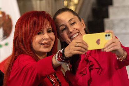 Layda Sansores y Claudia Sheinbaum