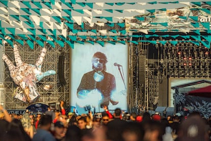 El cantante Siddharta en el Vive Latino 2025.