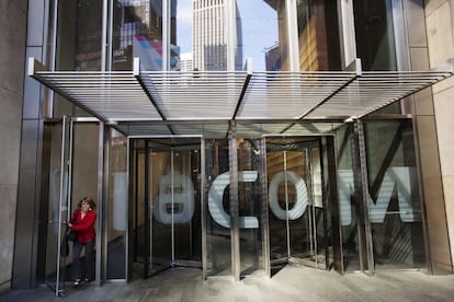 La sede de Viacom en Nueva York, Estados Unidos.