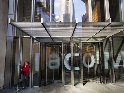 La sede de Viacom en Nueva York, Estados Unidos.