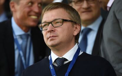 El presidente del Shakhtar Donetsk, Sergei Palkin.