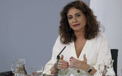 María Jesús Montero, ministra de Hacienda
