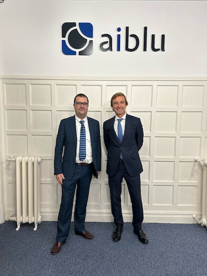 Eduard Domingo (Segurdades) y Sergio Salcines (Aiblu).