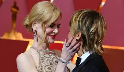 Nicole Kidman a su llegada a los premios Oscar, el pasado 26 de febrero.