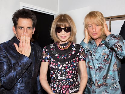Ben Stiller y Owen Wilson se marcan un ‘Zoolander’ en el desfile de Valentino