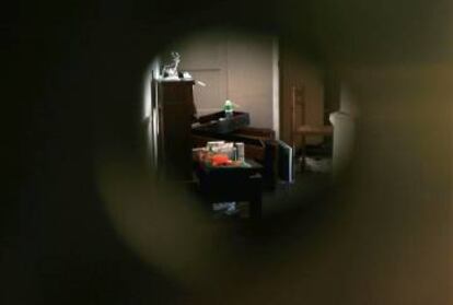 View through the keyhole into the home of Nice terrorist Mohamed Boulhel