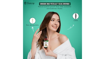 Este aceite de ricino es la solución para unas cejas más gruesas.