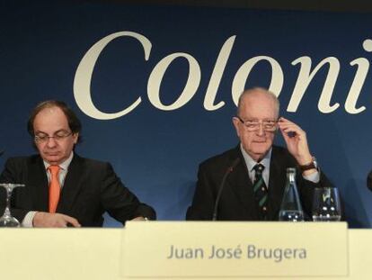 Jos&eacute; Bruguera, Pere Vi&ntilde;olas y Francisco Pal&agrave;.