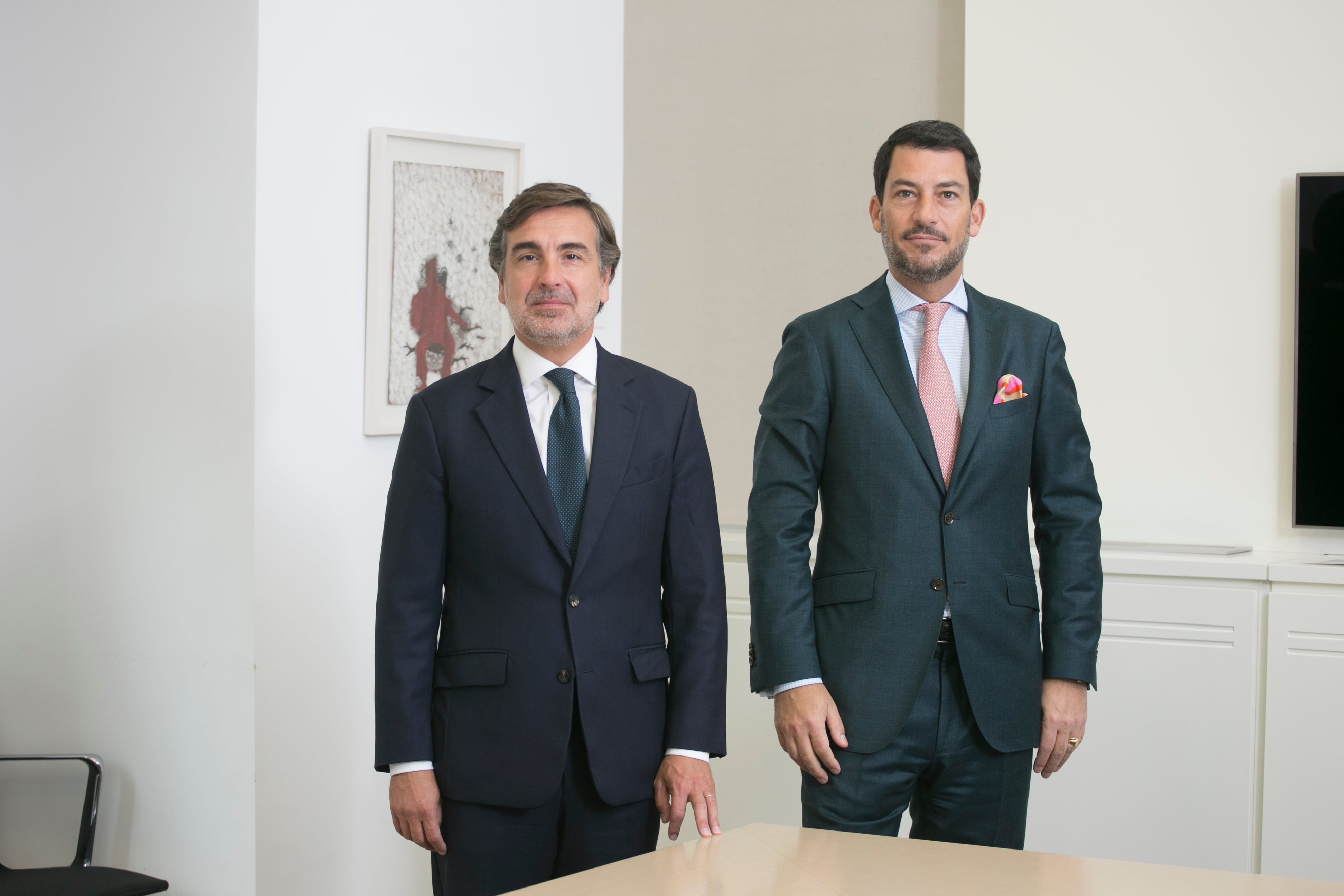 Nicolas Mirabaud, socio y responsable de Mirabaud Wealth Management, junto al Fernando Garro López-Chicheri, vicepresidente senior y responsable del mercado español.
