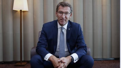 El presidente del PP gallego, Alberto Núñez Feijóo.