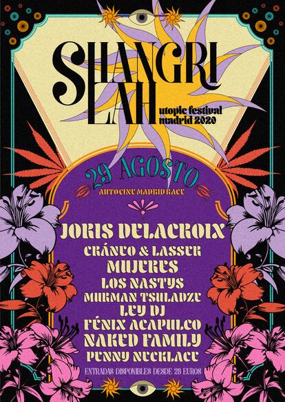 Cartel del festival 'Shangri Lah'