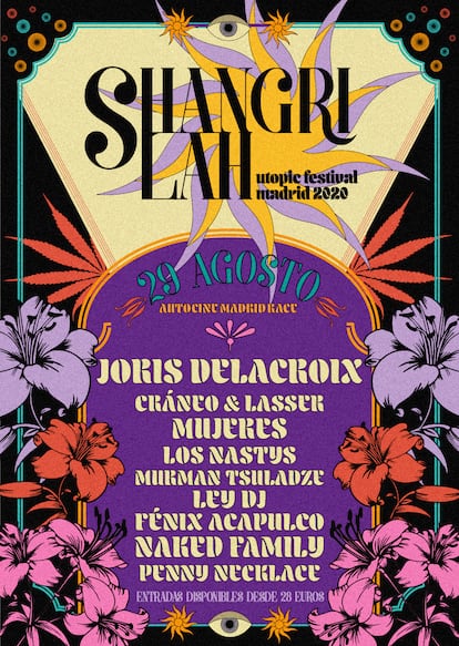 Cartel del festival 'Shangri Lah'