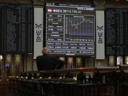Imagen de la Bolsa de Madrid.