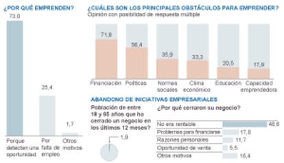 Los emprendedores en España