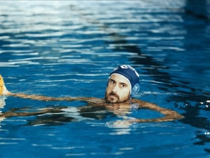 Nanni Moretti, en 'Palombella rossa' (1989).