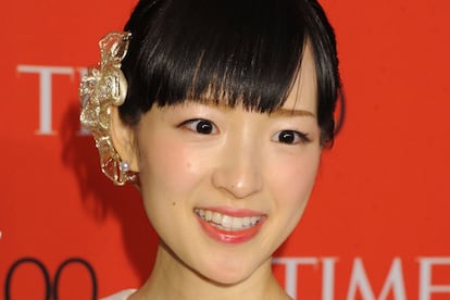 Marie Kondo en la gala de las 100 personas más influyentes del mundo organizada por ‘Time’.