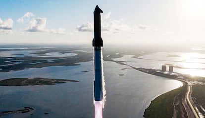 Despegue de la nave Starship de SpaceX