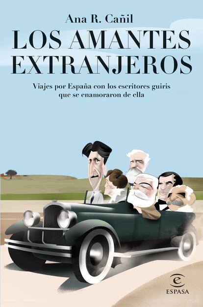 Portada de 'Los amantes extranjeros', de Ana R. Cañil.