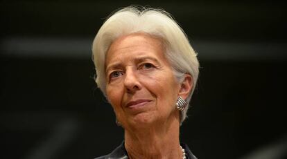 Christine Lagarde, presidenta del BCE