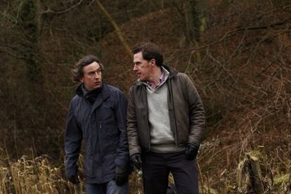 Steven Coogan y Rob Brydon en un momento de &#039;The trip&#039;. 