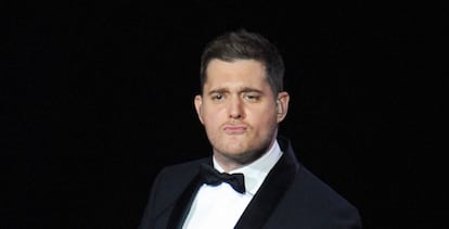 El cantante Michael Buble. 