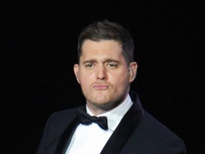 El cantante Michael Buble. 