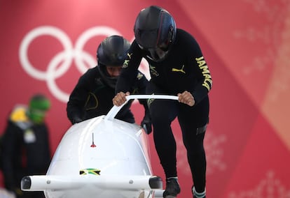 Jazmine Fenlator-Victoria, del equipo jamaiquino en Pyeongchang.