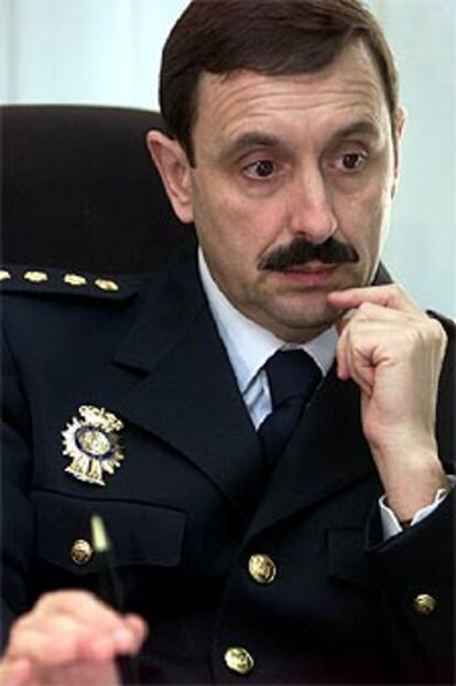 El comisario jefe Carlos Rubio.