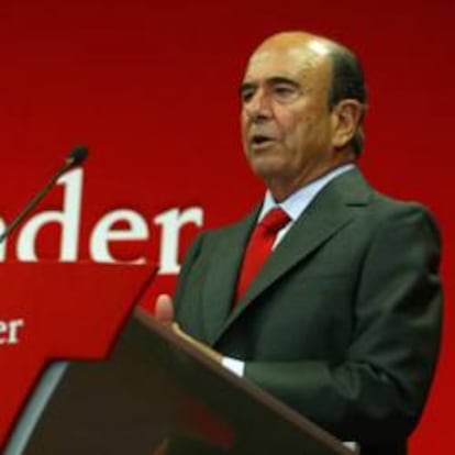 Emilio Botín, presidente de Banco Santander