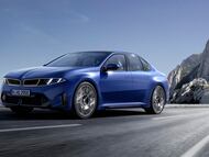 Nuevo coche eléctrico BMW i3 de color azul