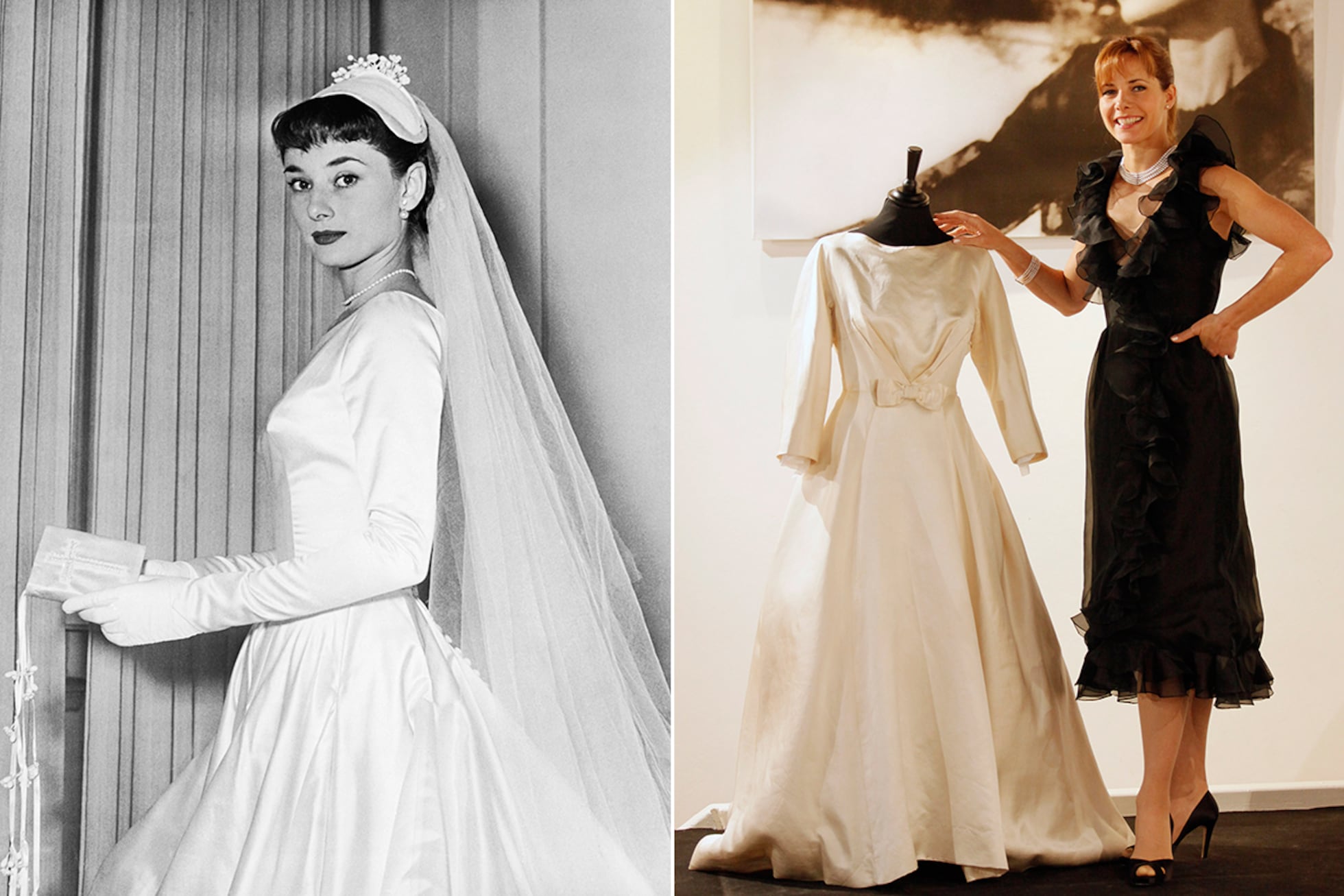 El que regaló sin usar, el más copiado o el rosa: los cinco vestidos de  novia de Audrey Hepburn | Moda | S Moda | EL PAÍS, image size:1960x1307