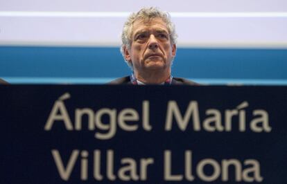 &Aacute;ngel Mar&iacute;a Villar, presidente de la RFEF. 