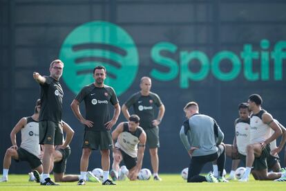 FC Barcelona entrenamiento