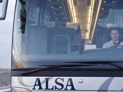 Autobús de Alsa en una imagen de archivo.