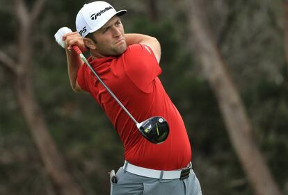 Jon Rahm, durante las semifinales del Match Play.