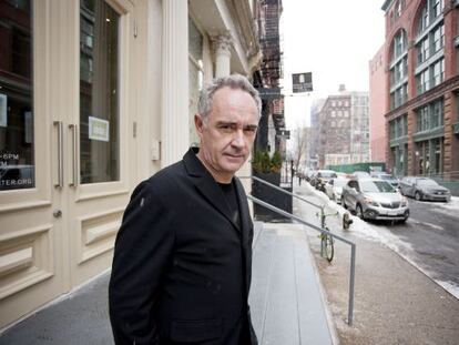 Ferran Adrià, esta semana en Nueva York.